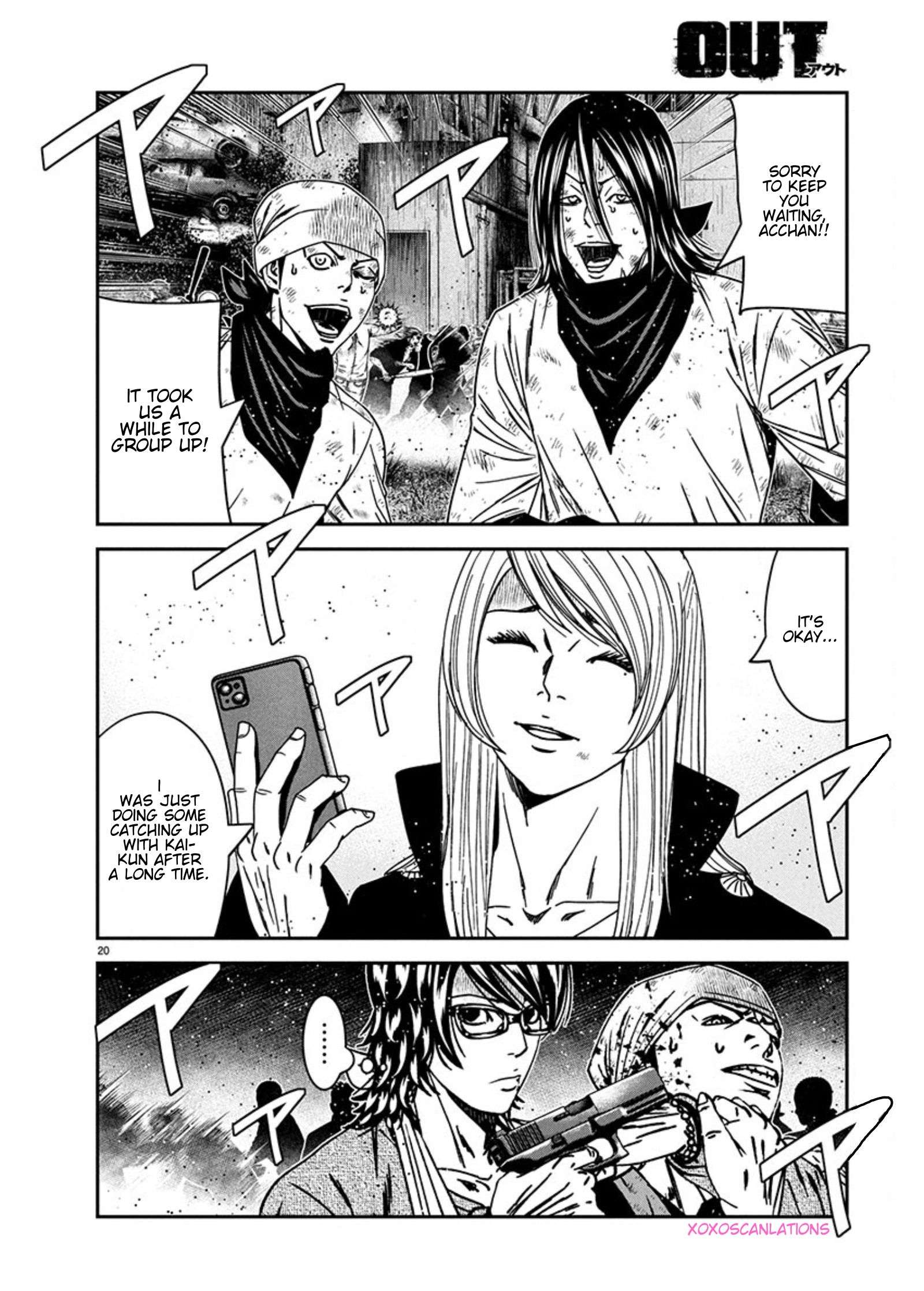Out (Makoto Mizuta) Chapter 255 20